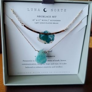 Luna norte necklace SET